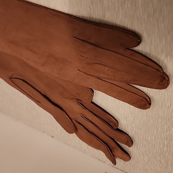 Lazarus Camel Driving Gloves-France - Picture 3 of 8